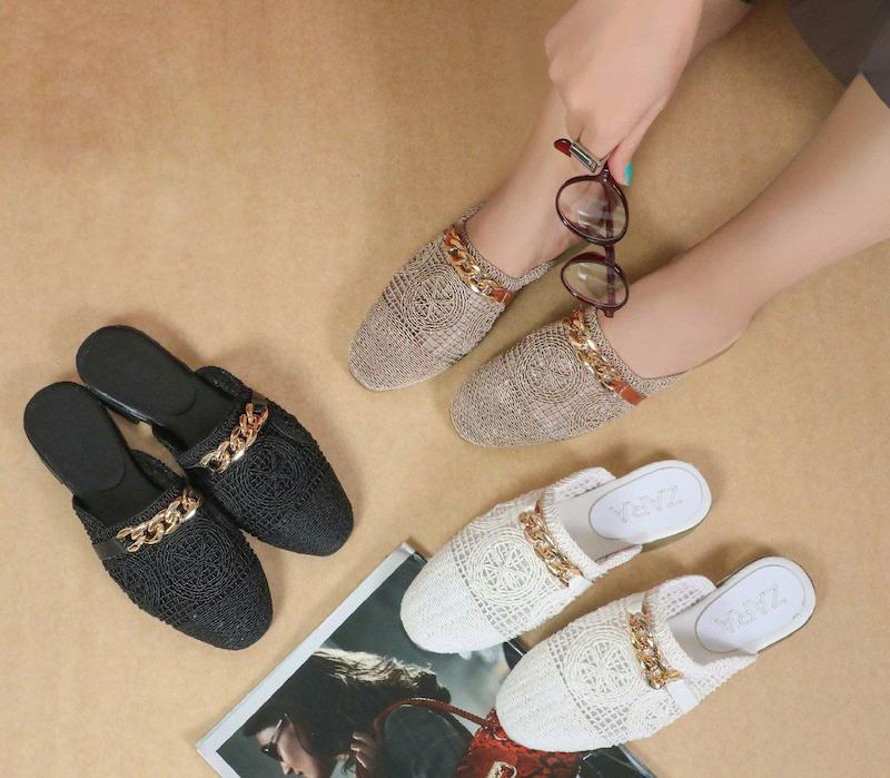 صندل گیپوری زنانه سایزبندی ۳۷ تا ۴۰ مدل سیمین