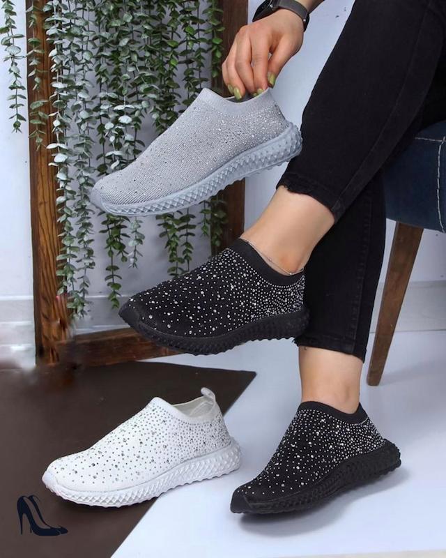 کفش زنانه جورابی سایزبندی ۳۷ تا ۴۰ مدل کهکشان