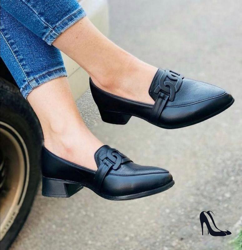 کفش زنانه پاشنه دار سایزبندی ۳۷ تا ۴۰ مدل گلدیس