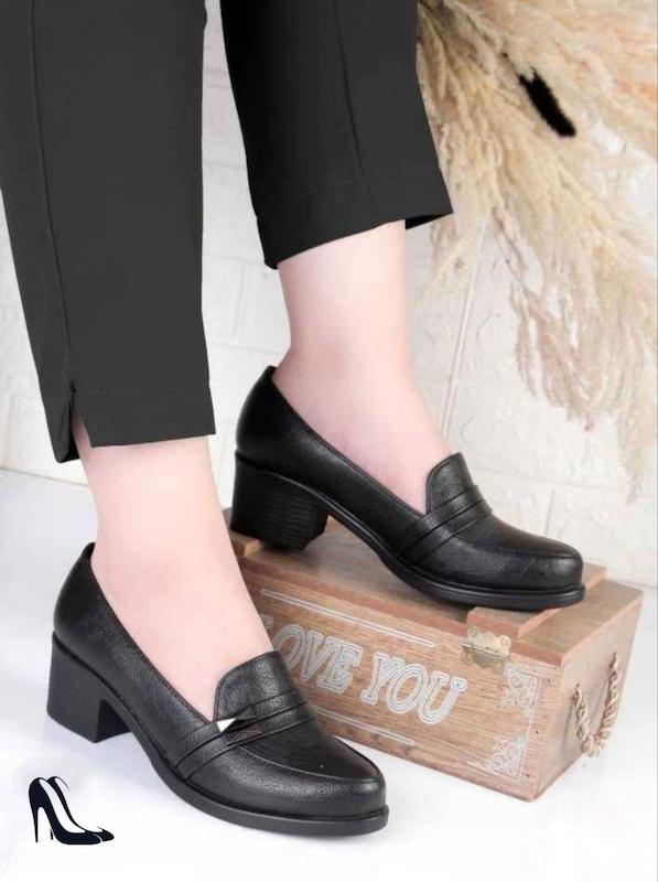 کفش پاشنه دار زنانه سایزبندی ۳۷ تا ۴۰ مدل همتا