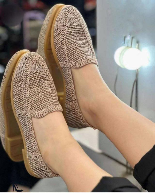 کالج بافتی زنانه سایزبندی ۳۷ تا ۴۰ مدل گیوه