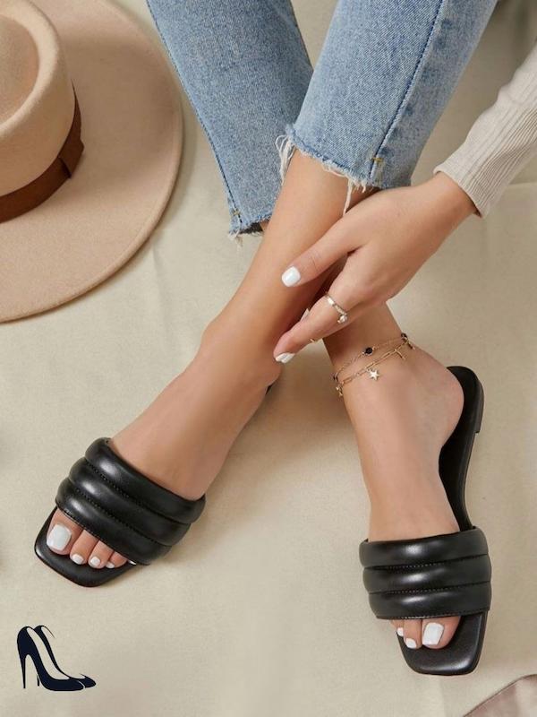 صندل روفرشی زنانه سایزبندی 37 تا 40 مدل ابری