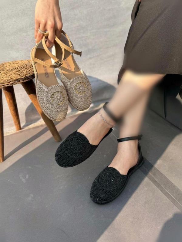 صندل کنفی زنانه ارسال رایگان مدل لارا