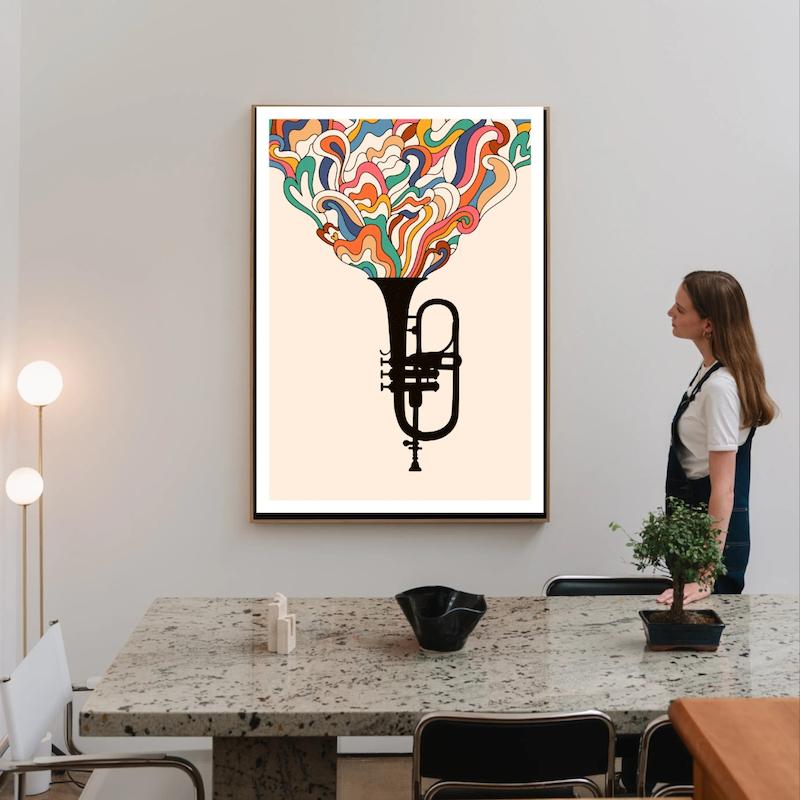Jazz تابلو - نمای دکوراسیون داخلی