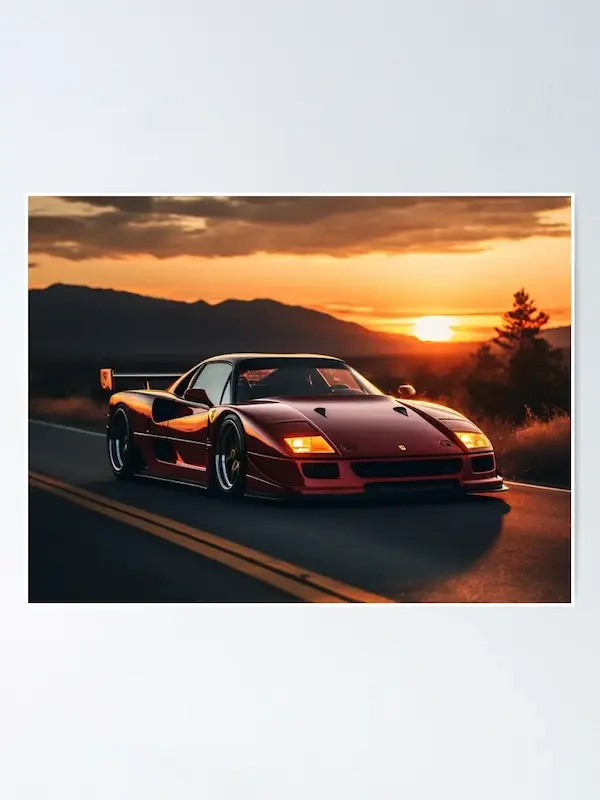 Ferrari F40 تابلو