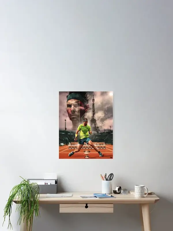 RAFA NADAL ROLAND GARROS تابلو