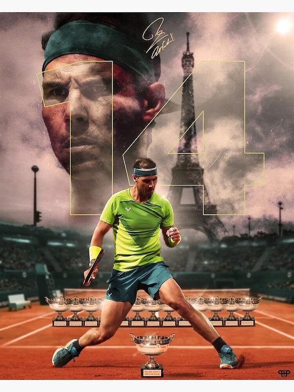 RAFA NADAL ROLAND GARROS تابلو