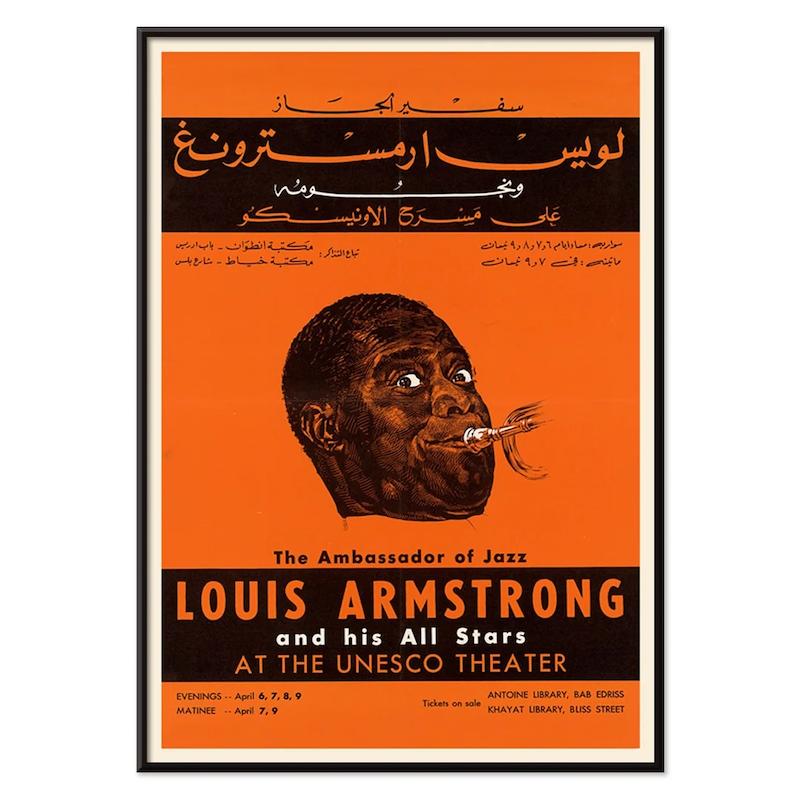 Louis Armstrong Appearance تابلو