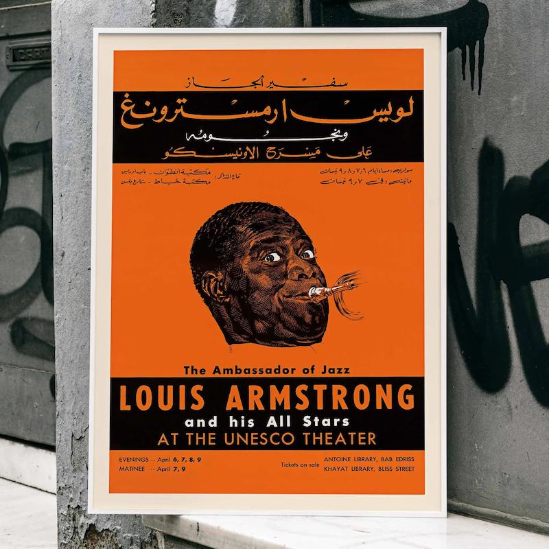 Louis Armstrong Appearance تابلو