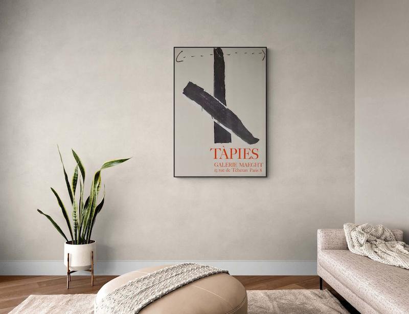 Tapies Croix Noire تابلو
