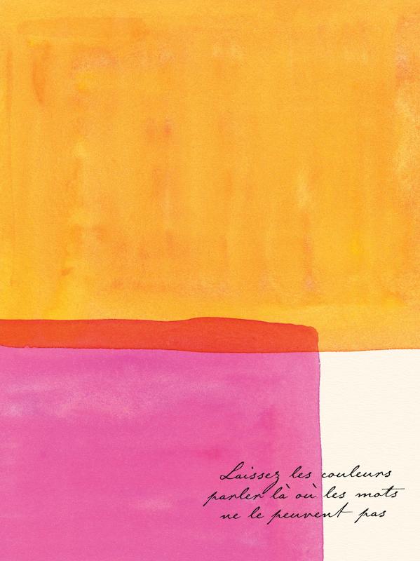 Colourful Abstract Print