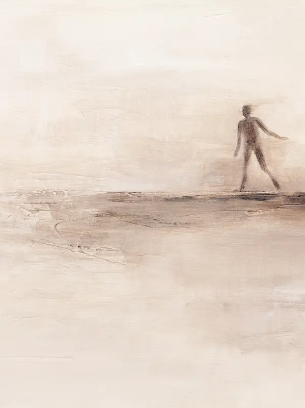 Figures on the Horizon No1 Print