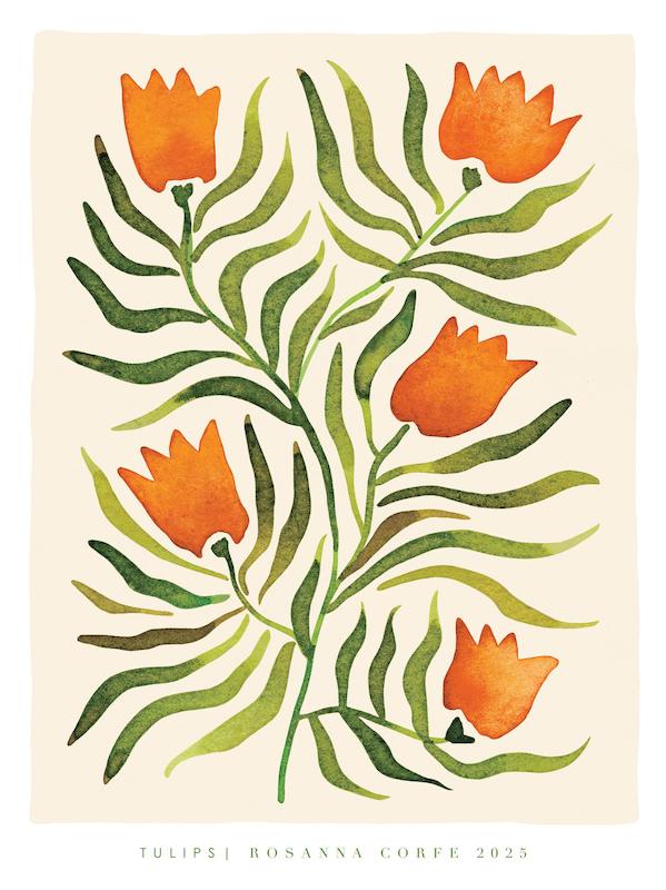 Tulips Print