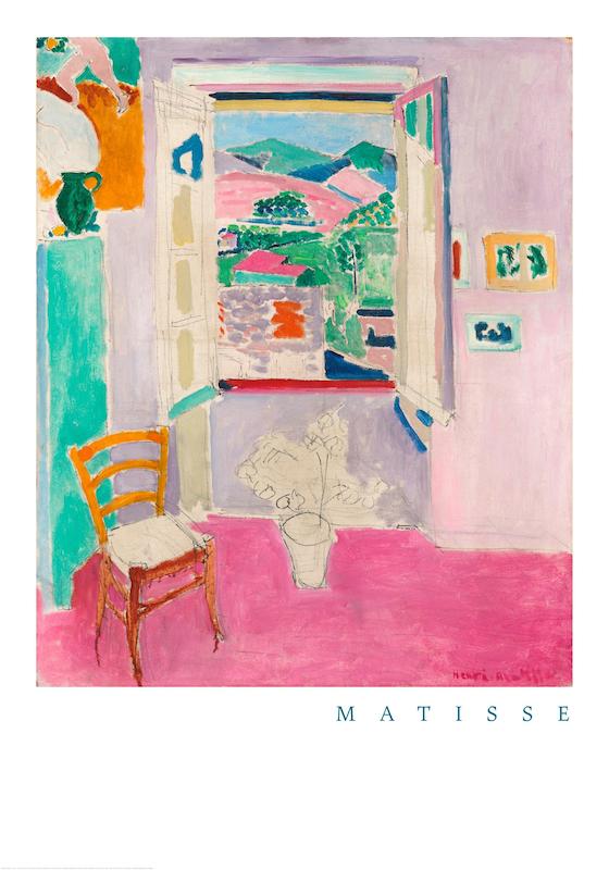 Matisse - Open Window Print