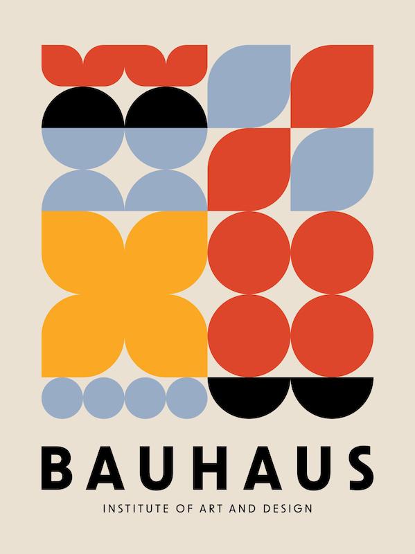 Bauhaus Graphic Print