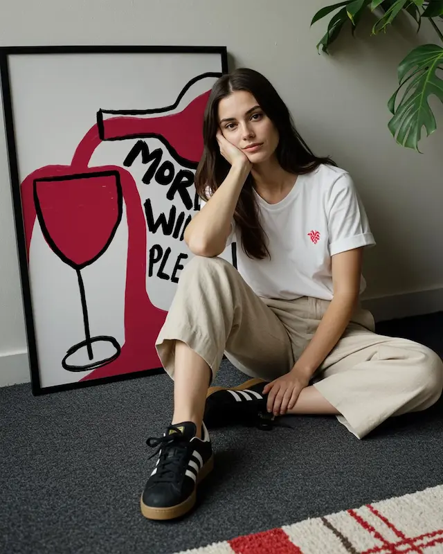 More wine please تابلو
