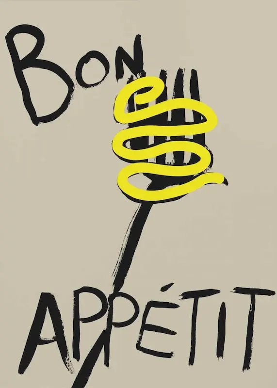 Bon Appétit تابلو