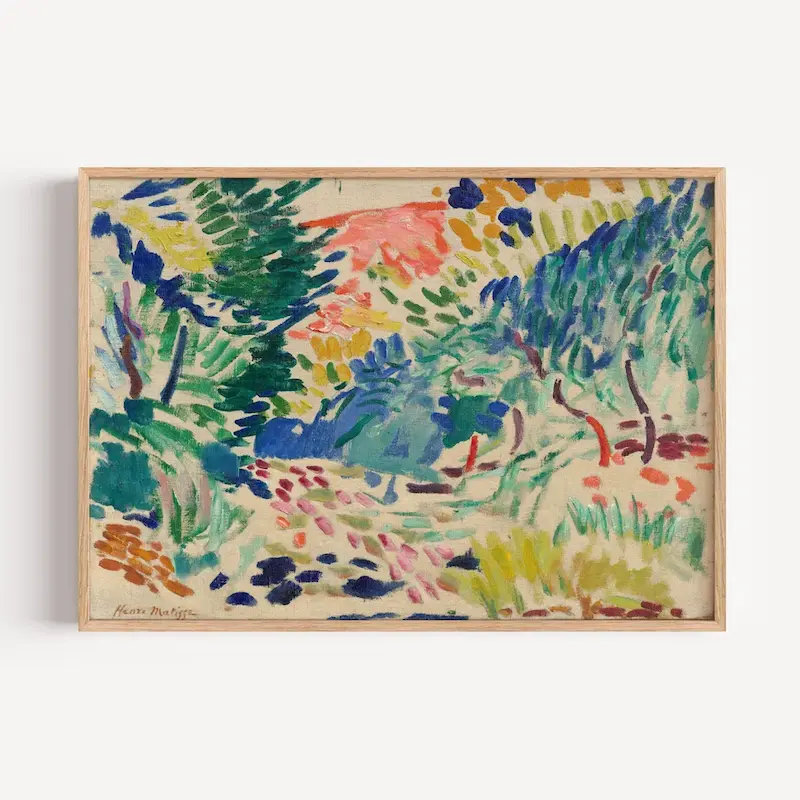 Abstract Exhibition by Henri Matisse تابلو