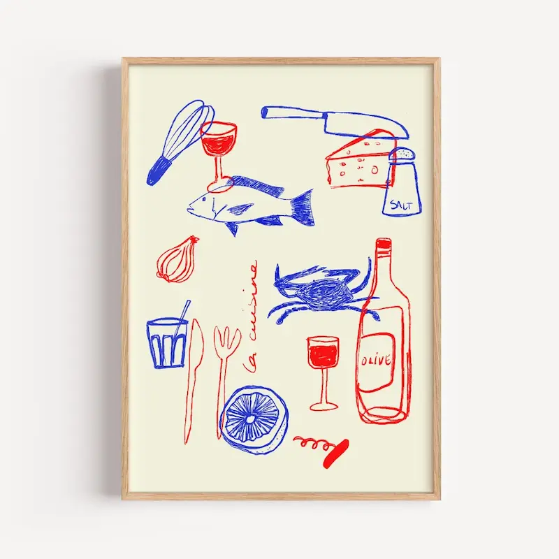 Food & Wine تابلو