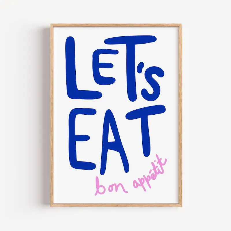 Let's Eat تابلو