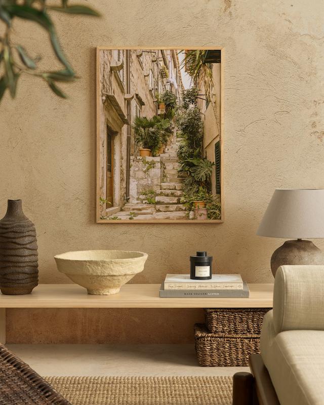 تابلو کوچه قدیمی
