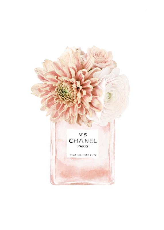 تابلو عطر گل‌ها شماره سه در دکوراسیون اتاق