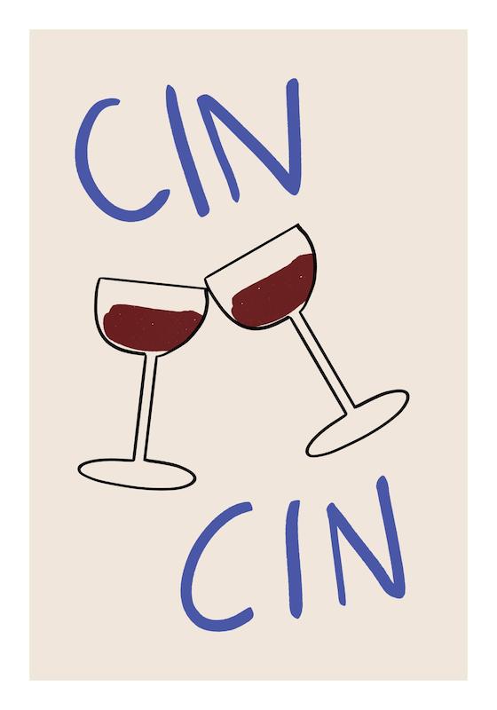 Cin Cin Print