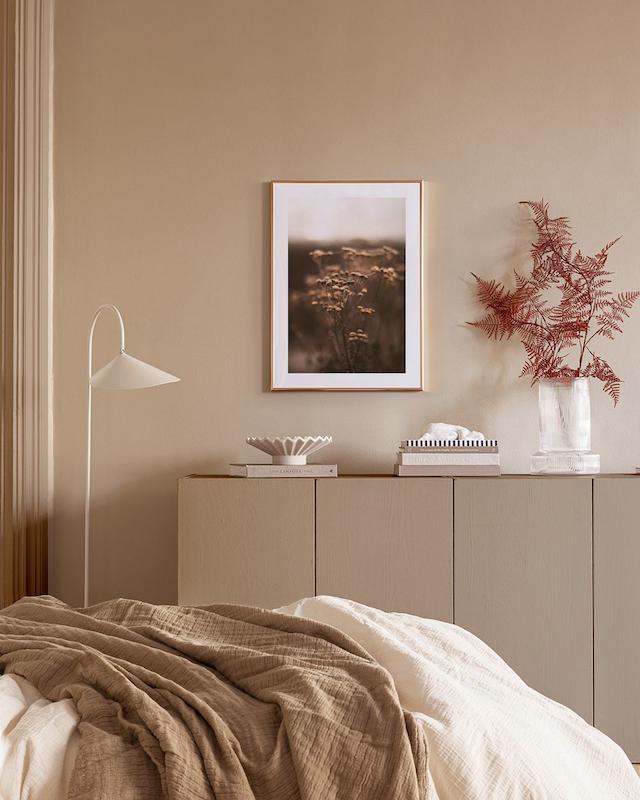 تابلو Brown Botanical No1