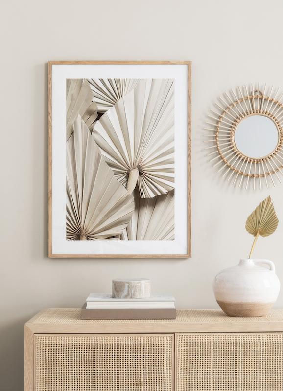تابلو Pleated Palm