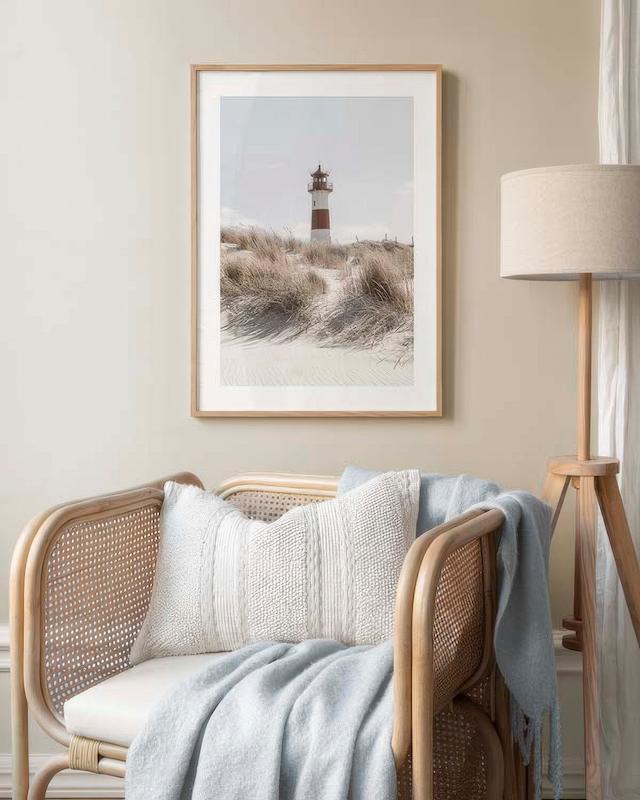 تابلو Lighthouse on Dune