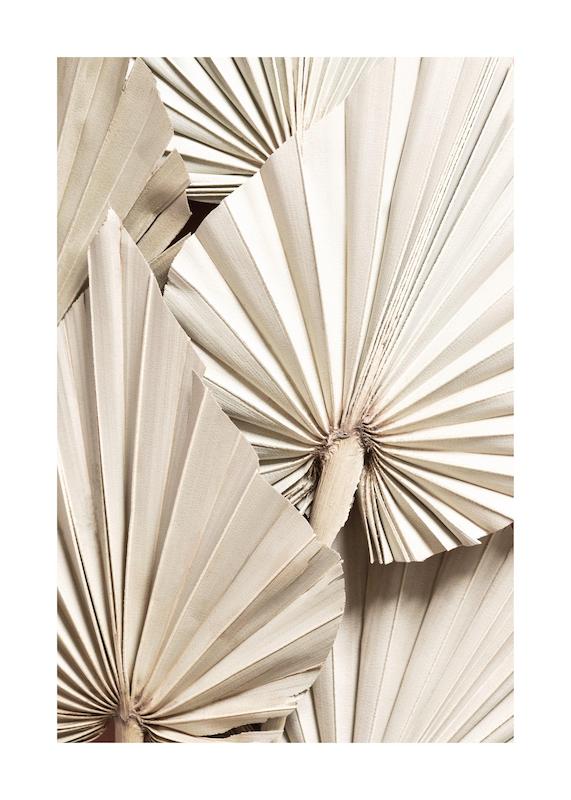 تابلو Pleated Palm در دکوراسیون مدرن
