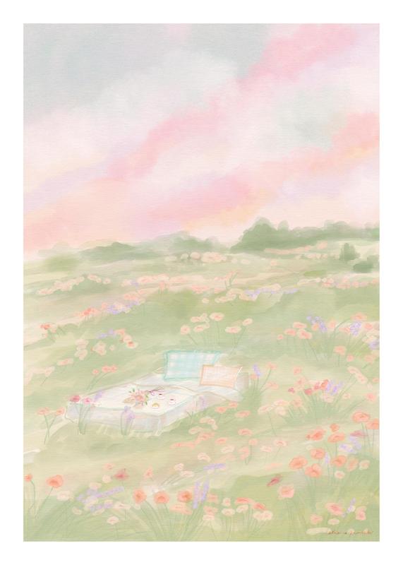 تابلو Katharina Puritscher - Meadow در دکوراسیون مدرن