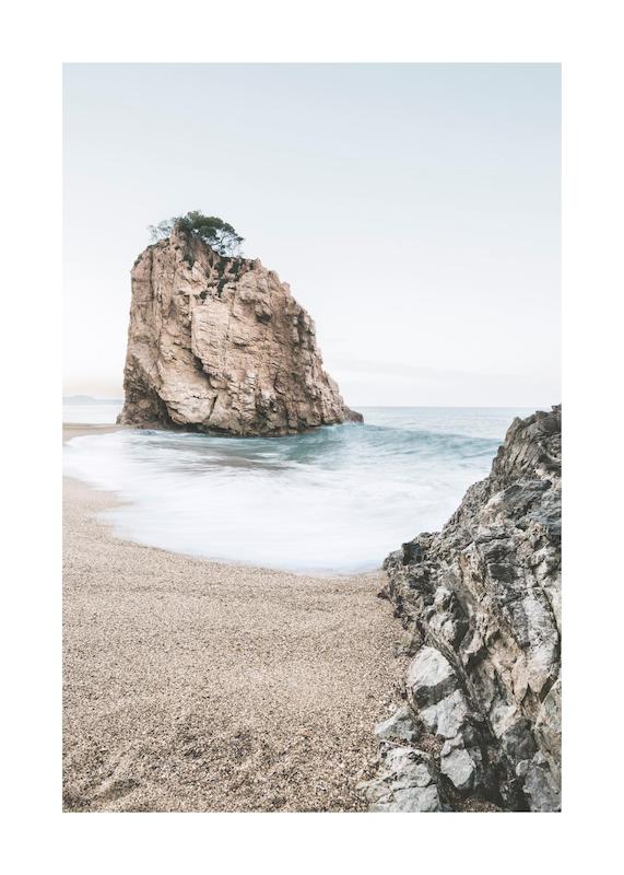 تابلو Rodeo Beach Waves در دکوراسیون مدرن
