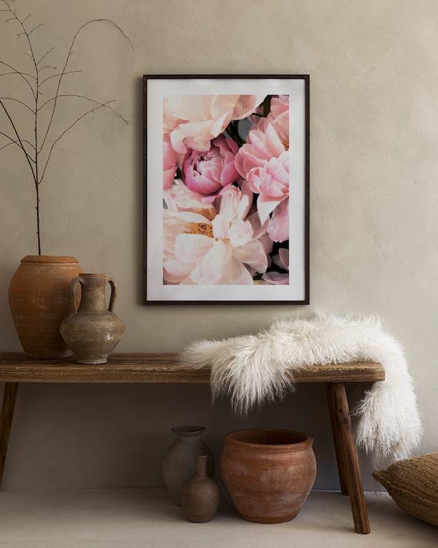 تابلو Pink Peonies No2