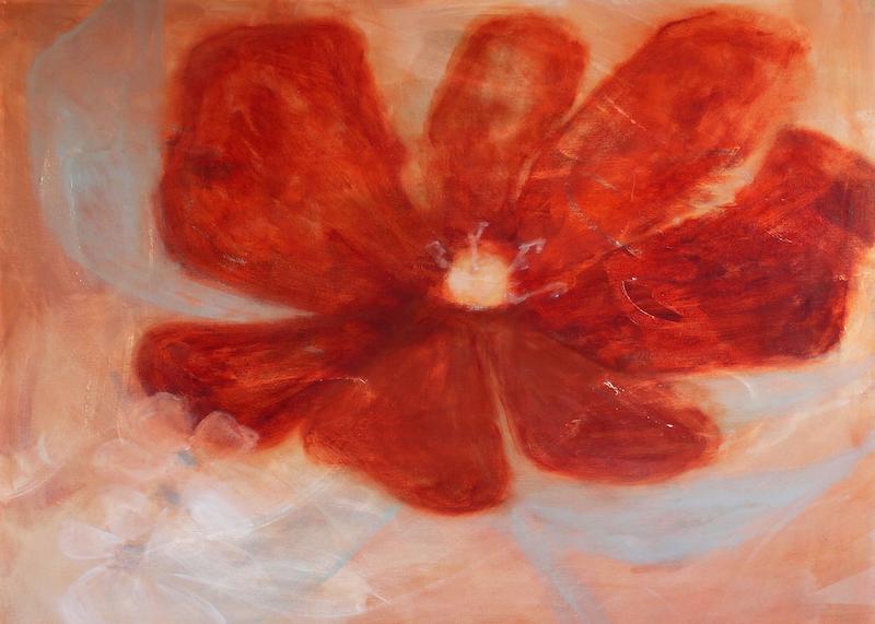 تابلو Kate Pottage - Giant Abloom در دکوراسیون مدرن