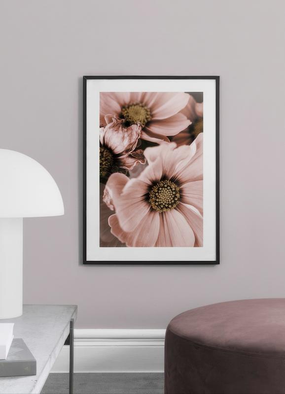 تابلو Lovely Pink Flowers