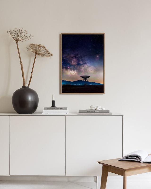 تابلو Radio Telescope