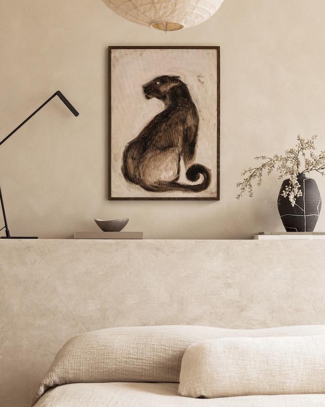 تابلو Panther Portrait