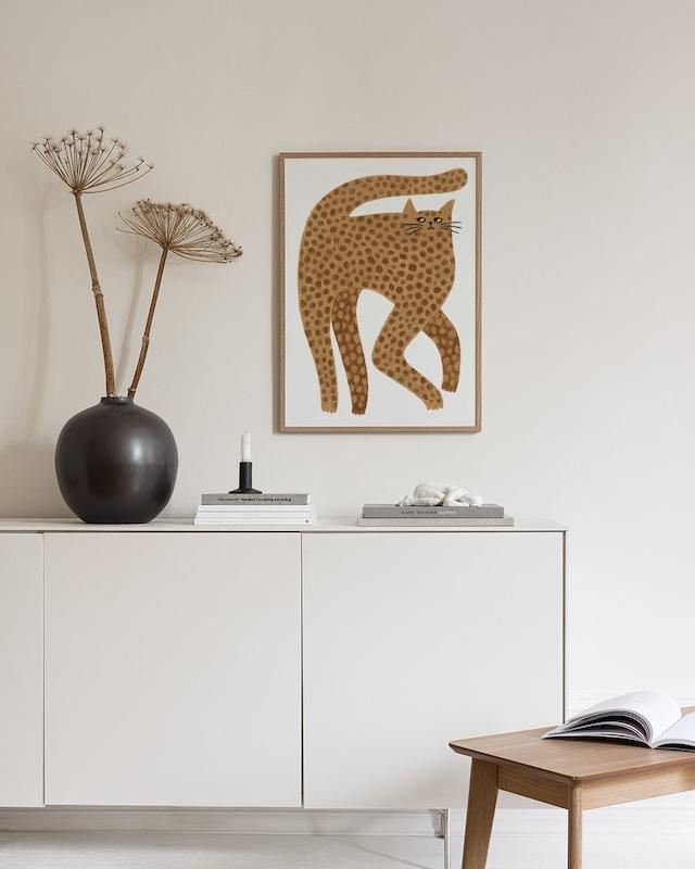 تابلو Likable Leopard