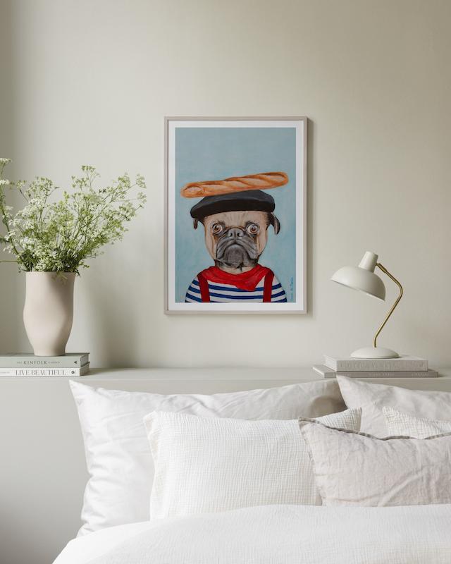 تابلو Coco De Paris - French Pug