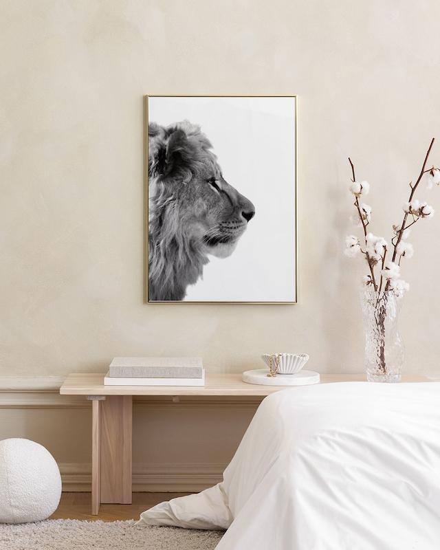 تابلو Lion From Side