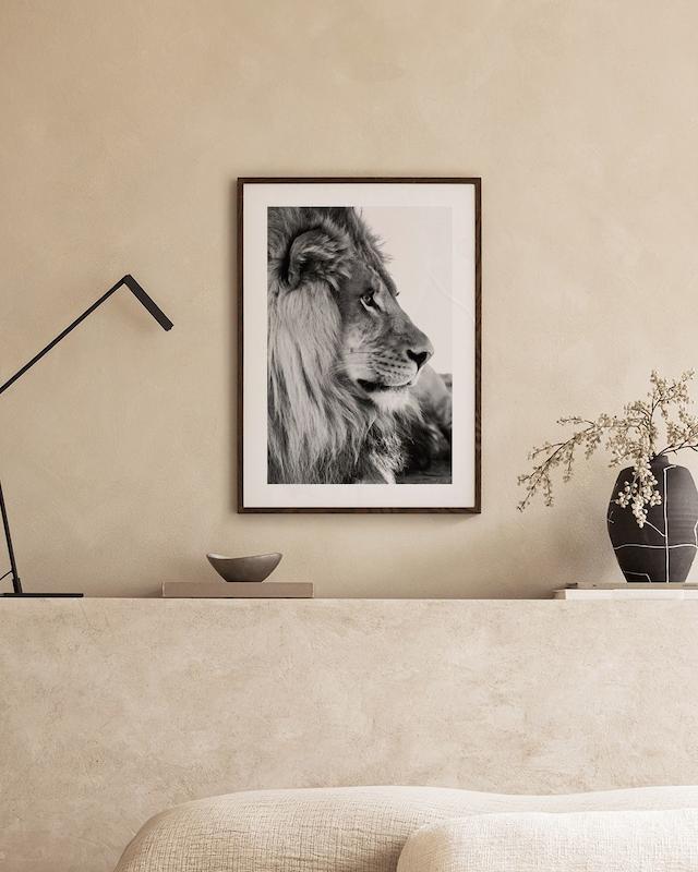 تابلو Lion Profile