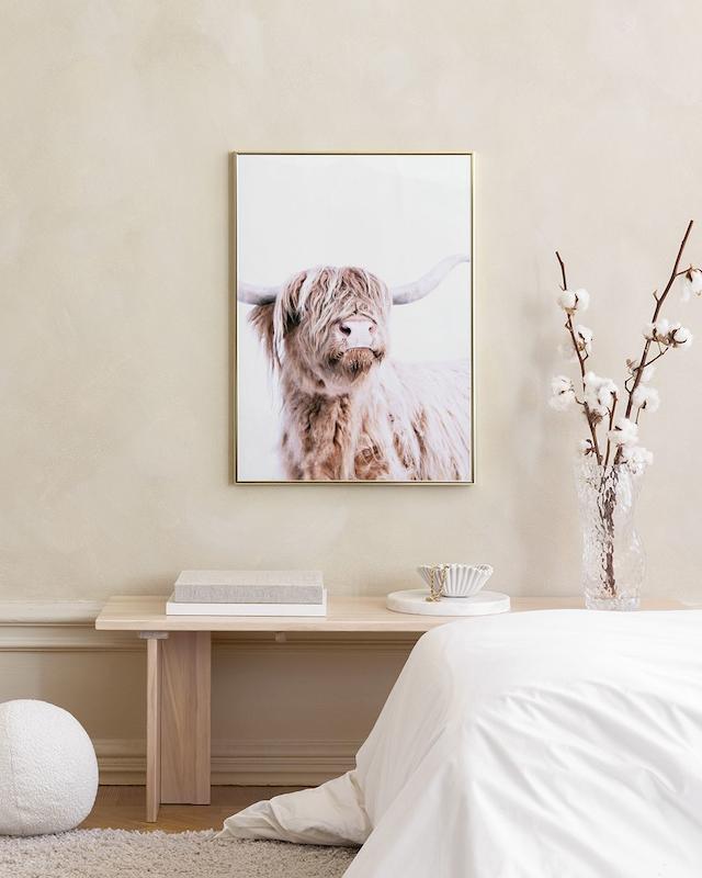 تابلو Highland Cattle Portrait