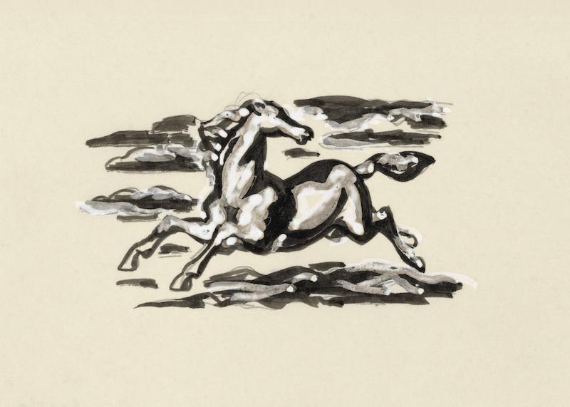 تابلو Leo Gestel - Galopperend Paard
