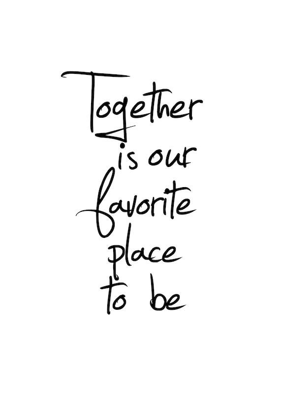 تابلو Together, Prints