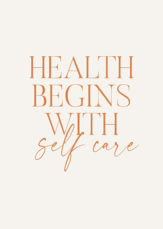 تابلو Self Care در دکوراسیون مدرن