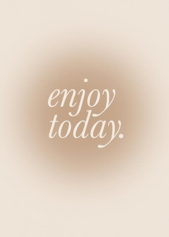 تابلو Enjoy Today در دکوراسیون مدرن