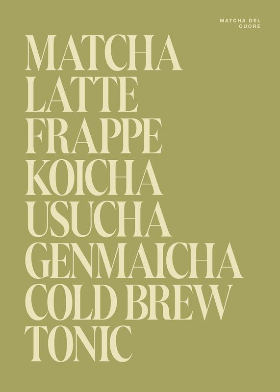 تابلو Matcha del Cuore