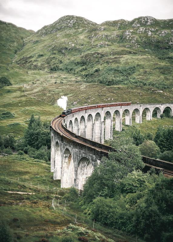تابلو Glenfinnan Viaduct در دکوراسیون مدرن