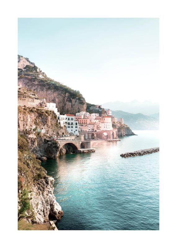 تابلو Amalfi View در دکوراسیون مدرن